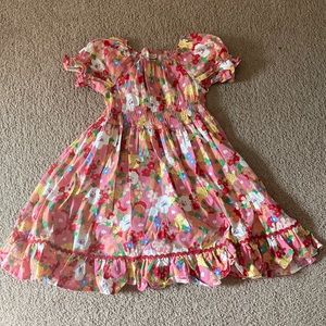 Matilda Jane It’s a Wonderful Parade Fairgrounds Floral Betsy Dress~size 8~